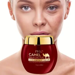 Camel Milk Anti-Wrinkle Moisturizing Cream, Rich in Collagen, Fades Wrinkles, Long-Lasting Hydration, Suitable for Men and Women