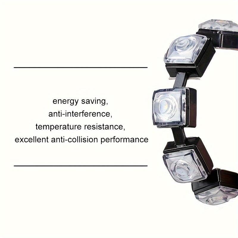 2Pcs, bendable daytime running light 6LED light Variety Snake Car Daytime Running Light Hawk Eye Light Modified Light Led Car Lights