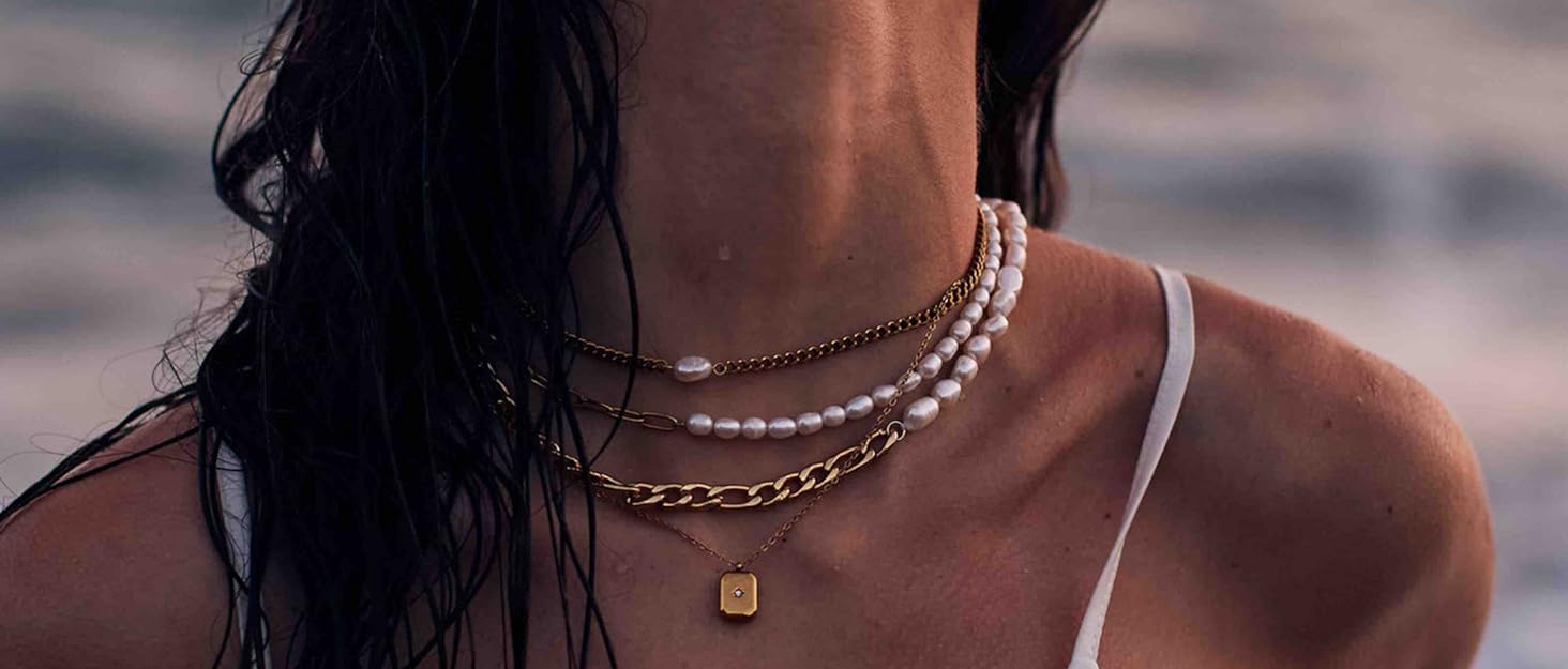 DEARMAY Bracelets For Women Jewelry Sets For Women Cute Tennis Bracelets For Fashion Cuban Link Paperclip Chain Dainty Bracelet Pack Gifts For Women Girls