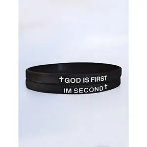 Silicone Wristbands, Fashionable Men's and Women's Wristbands, Motivational Jewelry, Watch Strap Bracelets, Bible Scripture Bracelets, Suitable for Daily Wear, Vacation and Dating Occasions, Trendy Fashionable Accessories, Arm Bands