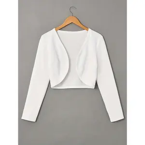 Solid Color Short Jacket