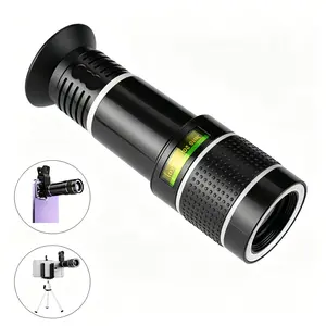 20x Universal Phone Telephoto Lens, Concert Sports Travel HD Zoom, Clip-On Smartphone Camera Lens, Essential for Photography Enthusiasts