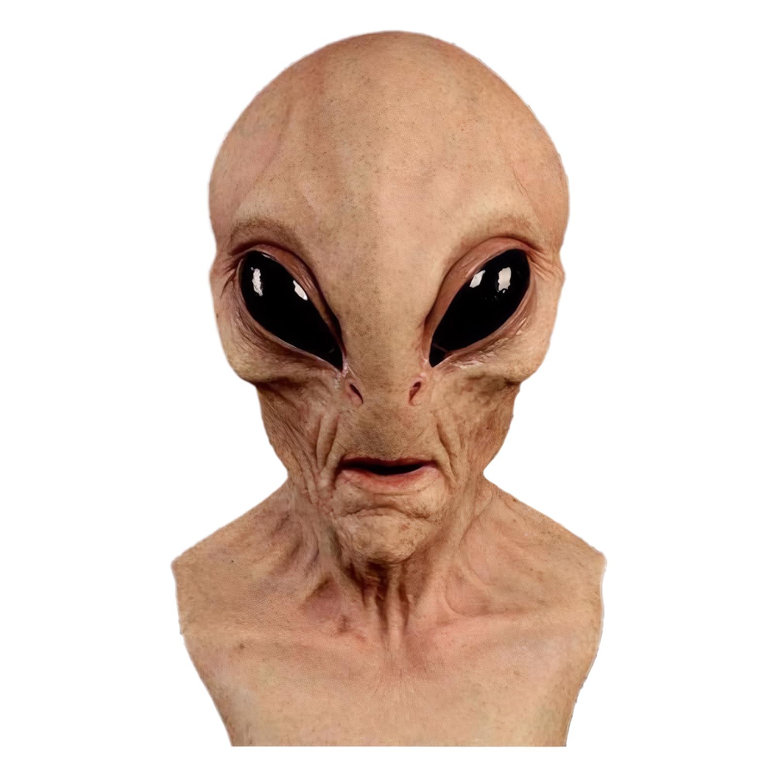 Horrible Alien Mask Horror Alien Supersoft Mask Creepy Halloween Party Decoration Scary Funny Cosplay Prop Masks