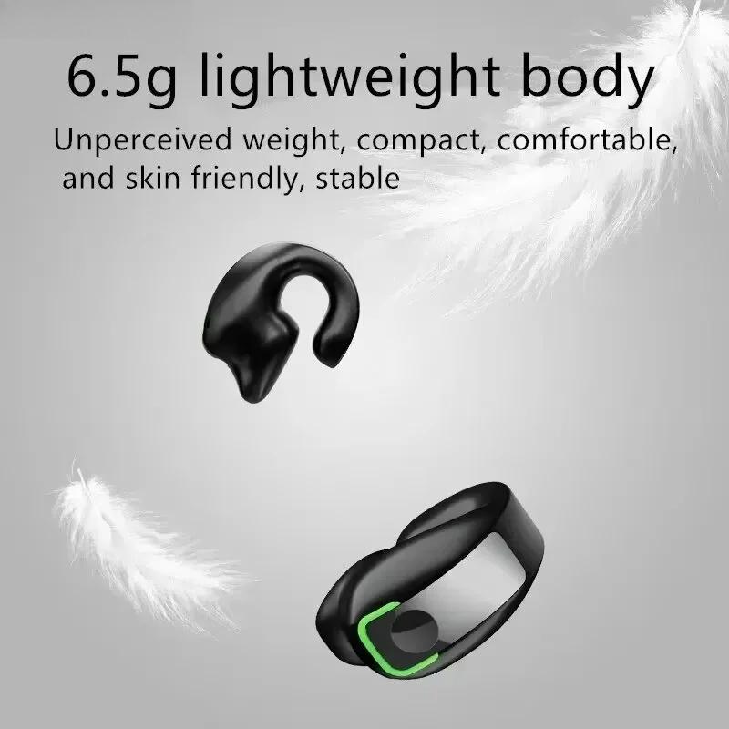 BT  Earphone Clip On Monaural Inear Motion Stereo Bone Conduction Gd28 Business Wireless Earphone Mini Monaural Tws