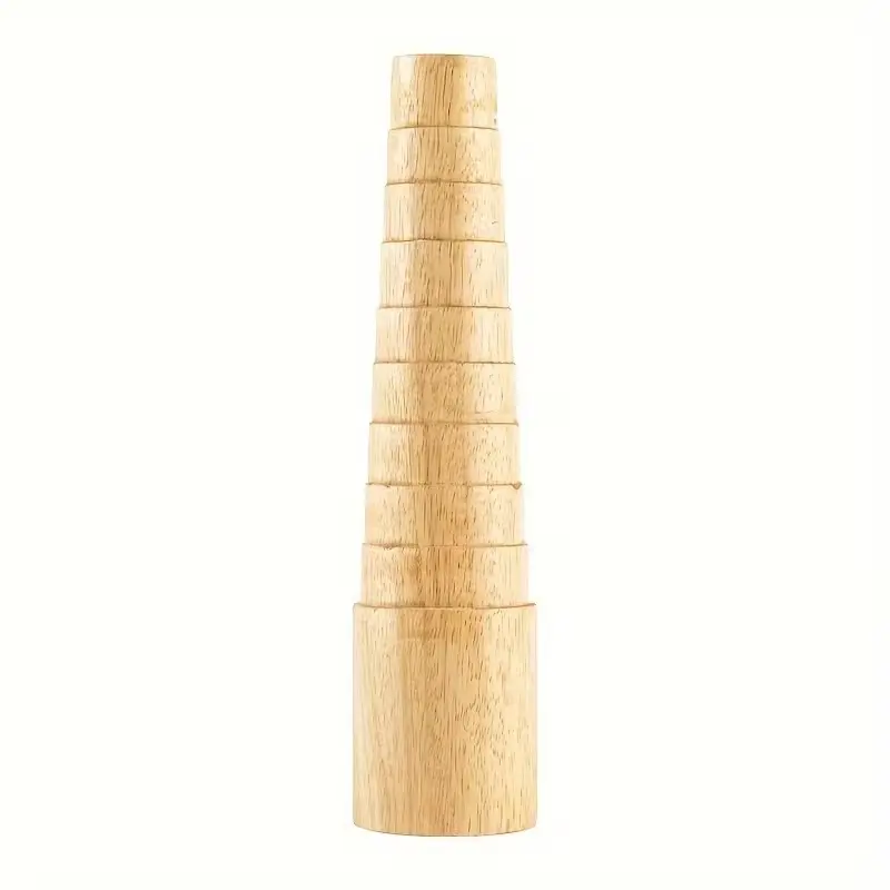 Bracelet Stick Round Drum Shape Step Bracelet Ring Size Measurement Wood Rod, Real Wood Ring Size Measurement Tool, Bracelet Repair Correction, Mandrel