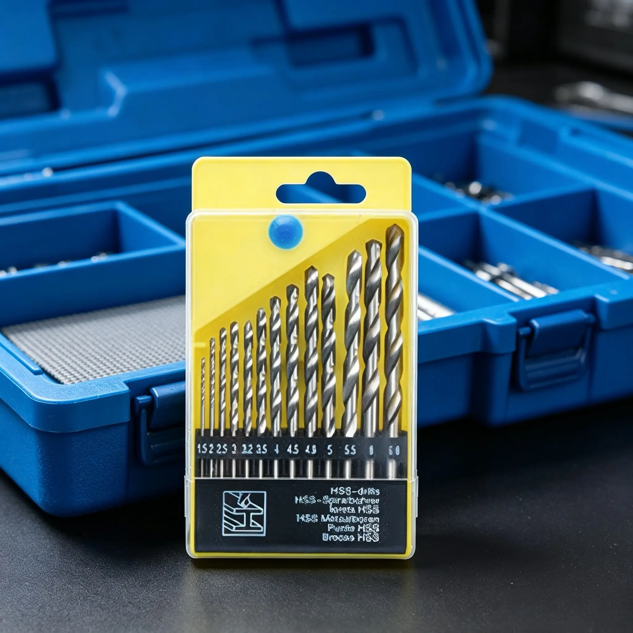 13-Piece Titanium-Coated Twist Drill Bit Set, Handheld Electric Drill Hole Making Tool Kit, Woodworking Drill Bits, Power Drill Bits, Durable and Efficient