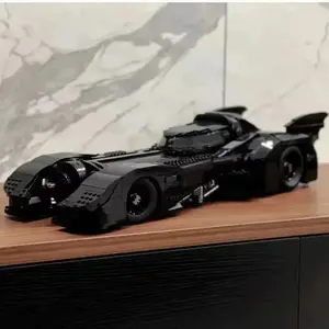 2026 new arrival in stock: 3306 PCS original movie version Batmobile capture car building block sports car model assembly kit compatible with 7188 J59005 children's DIY toys STEAM education, perfect for birthday and Christmas gifts