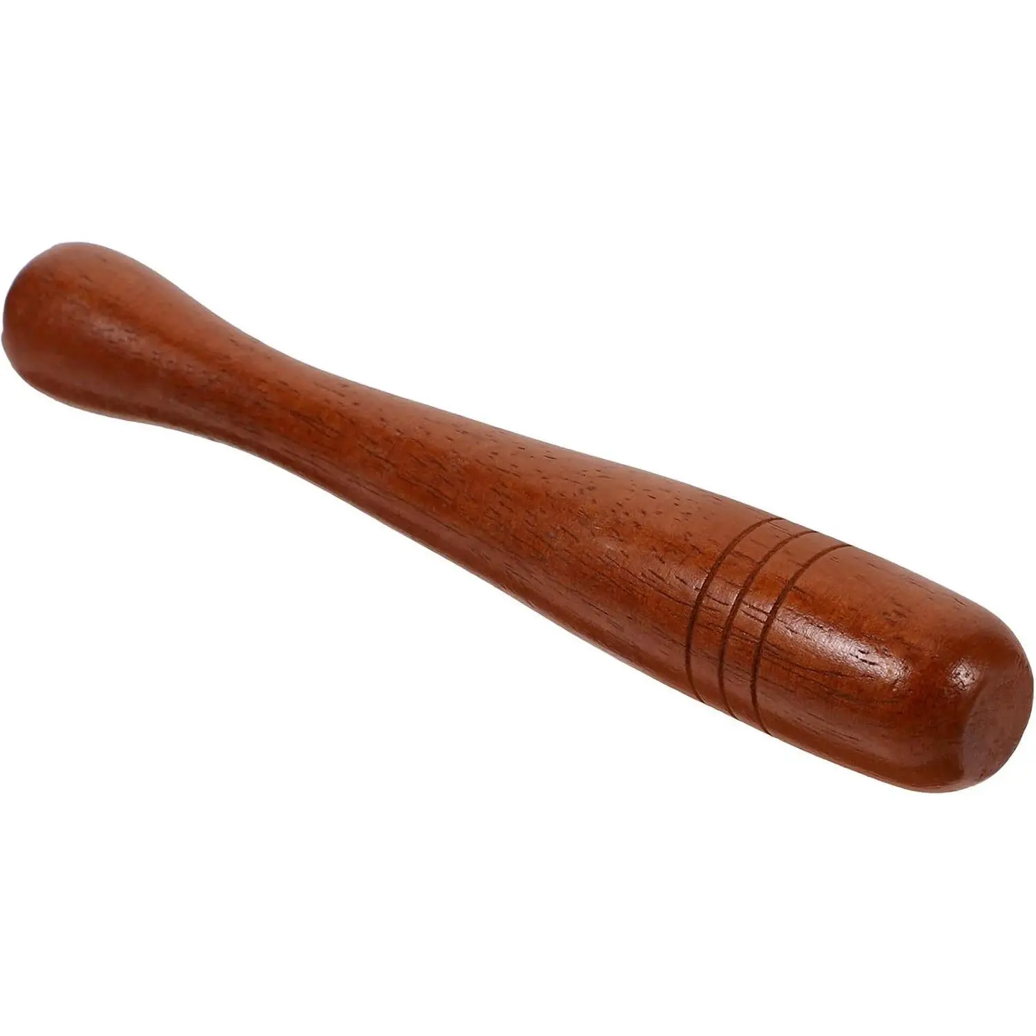 Kichvoe 7.67 Inch Long Handle Bamboo Cocktail Muddler, Mojito Pressing Rod for Fruit Juicing Ice Crushing Drink Mixing, Portable Kitchen Bar Tool for Home & Commercial Use