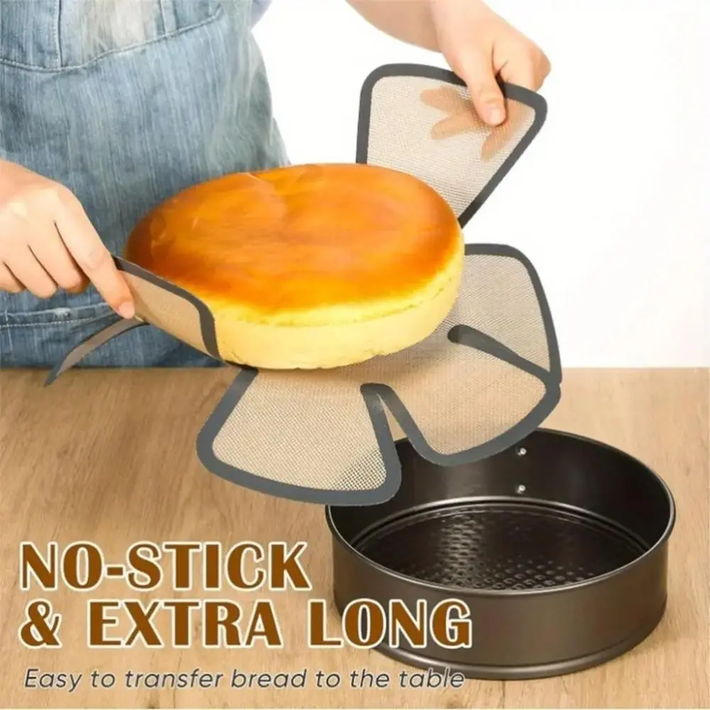 Heat Resistant Non-Stick Silicone Bakeware Baking Mat, Reusable Oven Liner Sheet for Cookies Puffs Toast Bread, Household Food Grade Silicone Baking Pad for Home Oven Baking Supplies