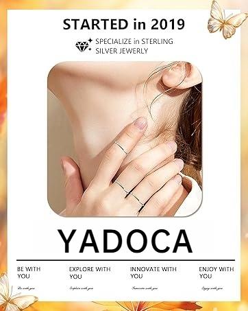 YADOCA 5 Pairs 925 Sterling Silver Stud Earrings for Women 20G Flat Back Earrings Helix Cartilage Earrings Cubic Zirconia Opal Earrings Comfort Back Sleep Post Earrings Hypoallergenic