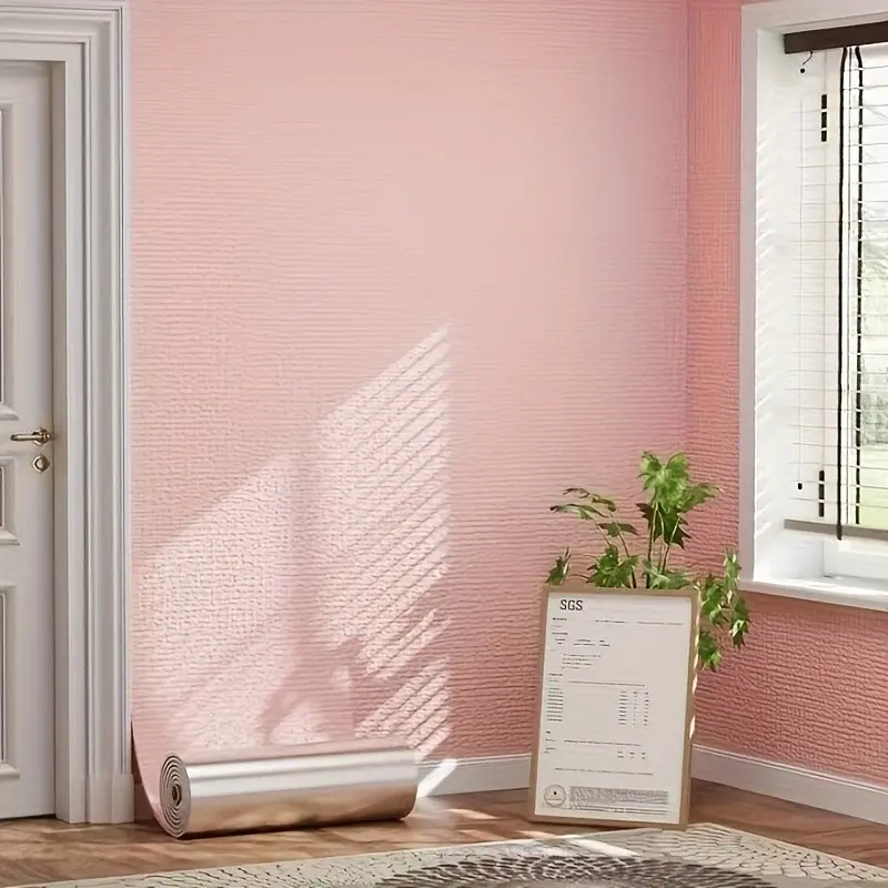 2 Rolls Waterproof Self-Adhesive Decorative Wallpaper, Geometric Design, Modern Decor, Easy Installation, Xpe Foam Material, DIY Essential