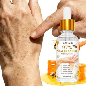 SUMIFANG 97% Niacinamide Brightening Serum 30ml – Contains bee venom, collagen, and vitamin E to even out skin tone and fade dark spots and pigmentation.