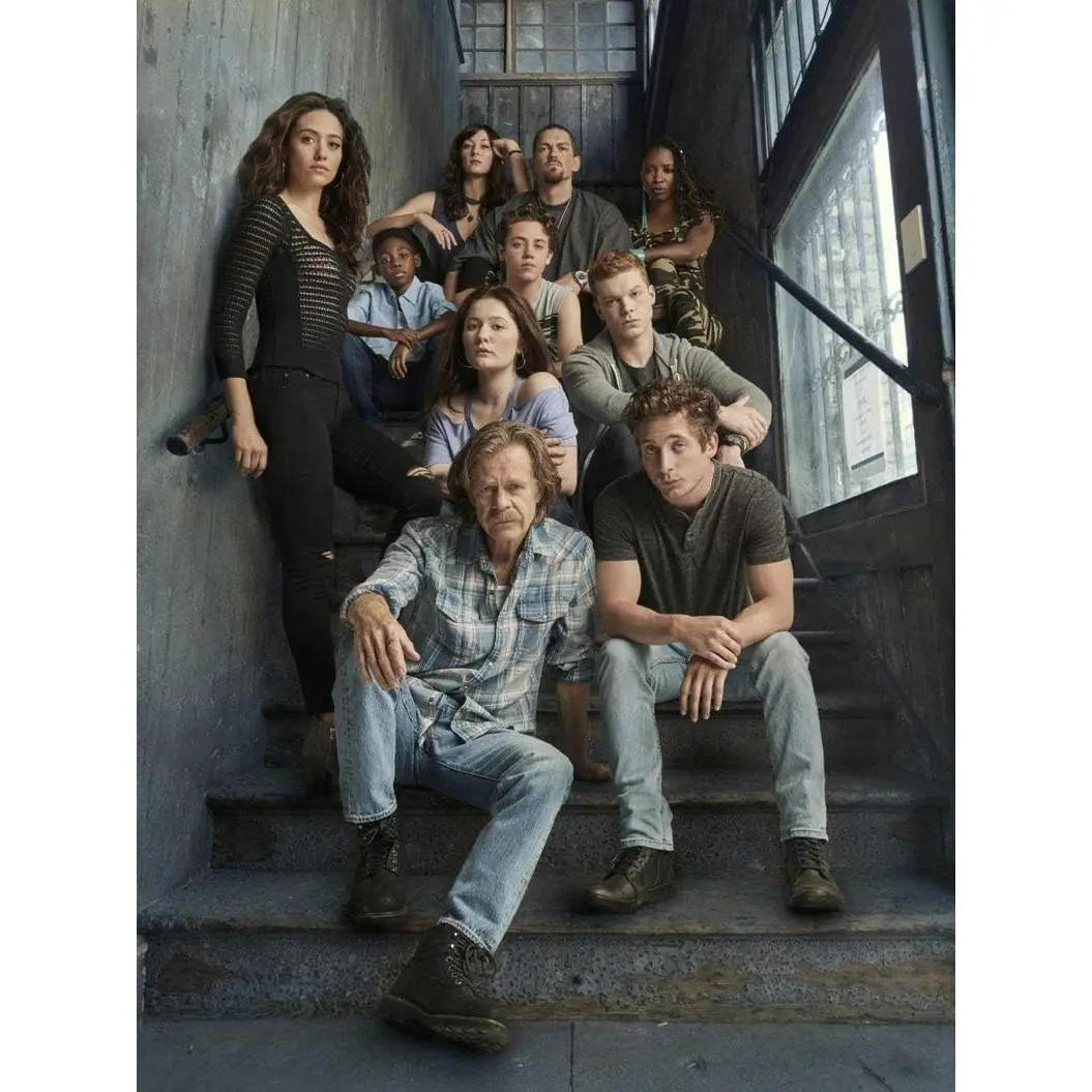 TianSW Shameless Season 10 Artwork, Modern Wall Decoration Prints, Frame-Style Option (Framed or Unframed) for Home Decor, Artistic
