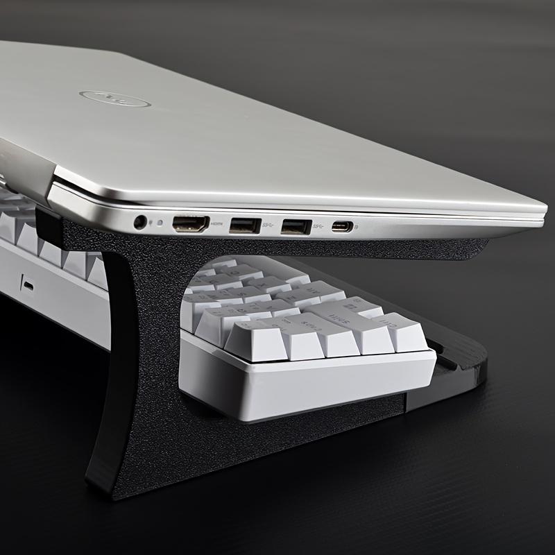 Simple Laptop Stand with a Built-in Keyboard Storage Compartment, Practical and Easy to Use