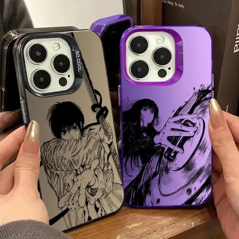 S-Sakamoto Days Nagumo Dafu Contemporary Art Phone Case - TPU & Lightweight Anti-Drop PC Material, Easy Installation for iPhone 17,16,15,14,13,12,11 Pro Max Plus