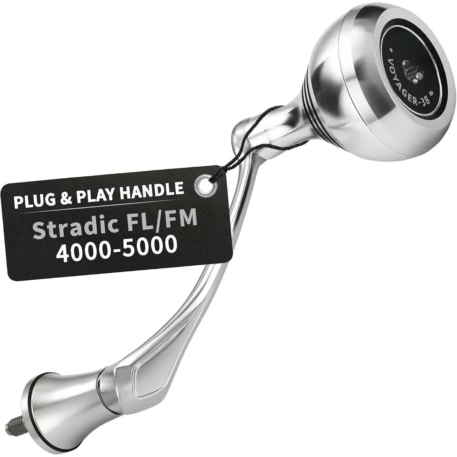 Power Handle Compatible for  Stradic FL FM, Stella, Vanford, Vanquish,  Power, Ultegra, Sustain, Nasci FC FD 1000-5000 Spinning Reels