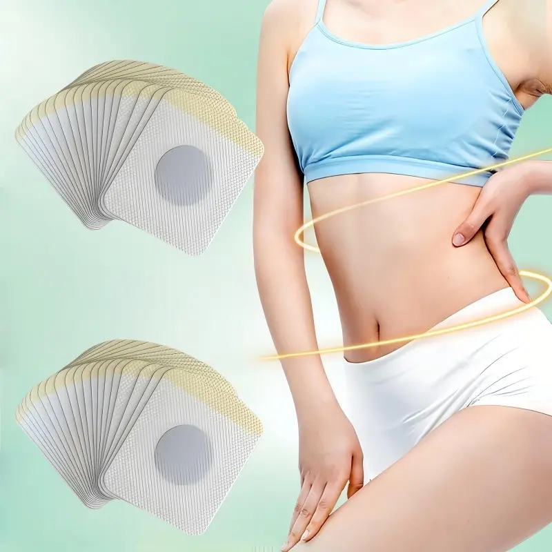30Pcs Heating Stomach Pads, Body Care Patch, Tighten Waist, Arms, Autumn Winter Warmth, Suitable for Waist, Legs, Holiday Gift, Cycling, Sports
