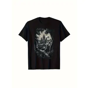 A Hot Trend Graphic Streetwear One T-shirt, Fashionable Prints, Beautiful Appearance, Soft and Comfortable Material, High Quality for Sports Running for Christmas, Halloween, Thanksgiving Gifts