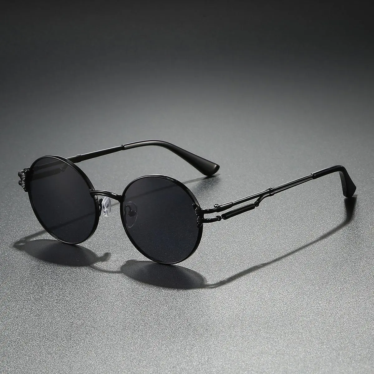 Unisex Oversized Semi-Rimless Metal Sunglasses Frames - UV400 Protection, Spring Hinge, Lightweight Durable Trendy Casual Sunglasses for Driving, Outdoor Eyewear, Stylish Accessories, Statement Frame Glasses, Uv Protection Lens, Spring Hinges, Natural Len