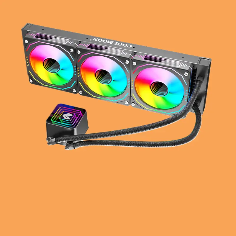 360 Integrated ARGB Lens Liquid Cooling Radiator Quiet CPU Cooler For Desktop Computer Main Chassis Assembly