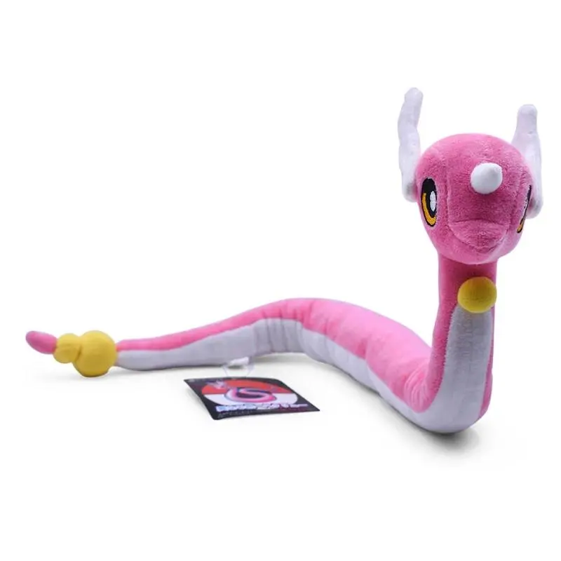 Dragonair Plush Toys Cute Blue Pink Dragonair Soft Anime Stuffed Peluche Cartoon Plushies Dolls Kids Christmas Gifts Ornament