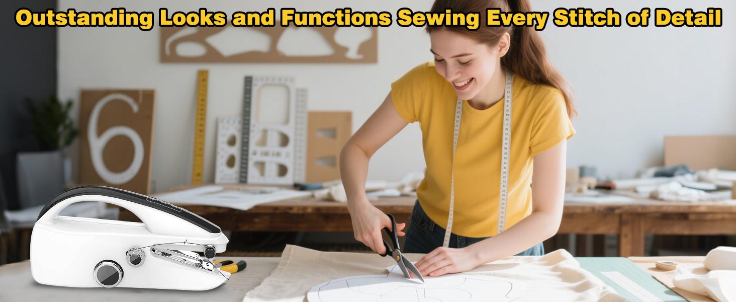 Ⅰ:Sewing Machine,Mini sewing machine,Two Supply Modes,Easy to Use and Fast Suitable for Clothes,Sewing Machine for Beginners.