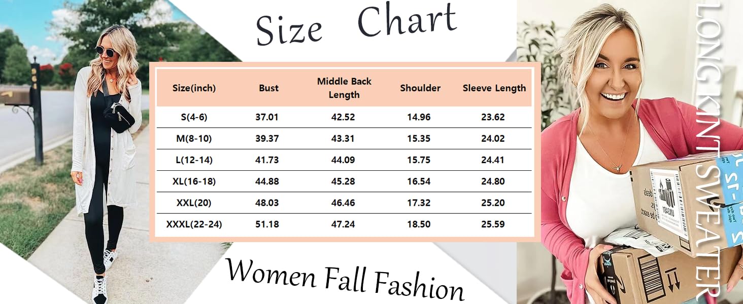 Women's Long Cardigans Button Down High Low Solid Knit Loose Cardigans with Pockets