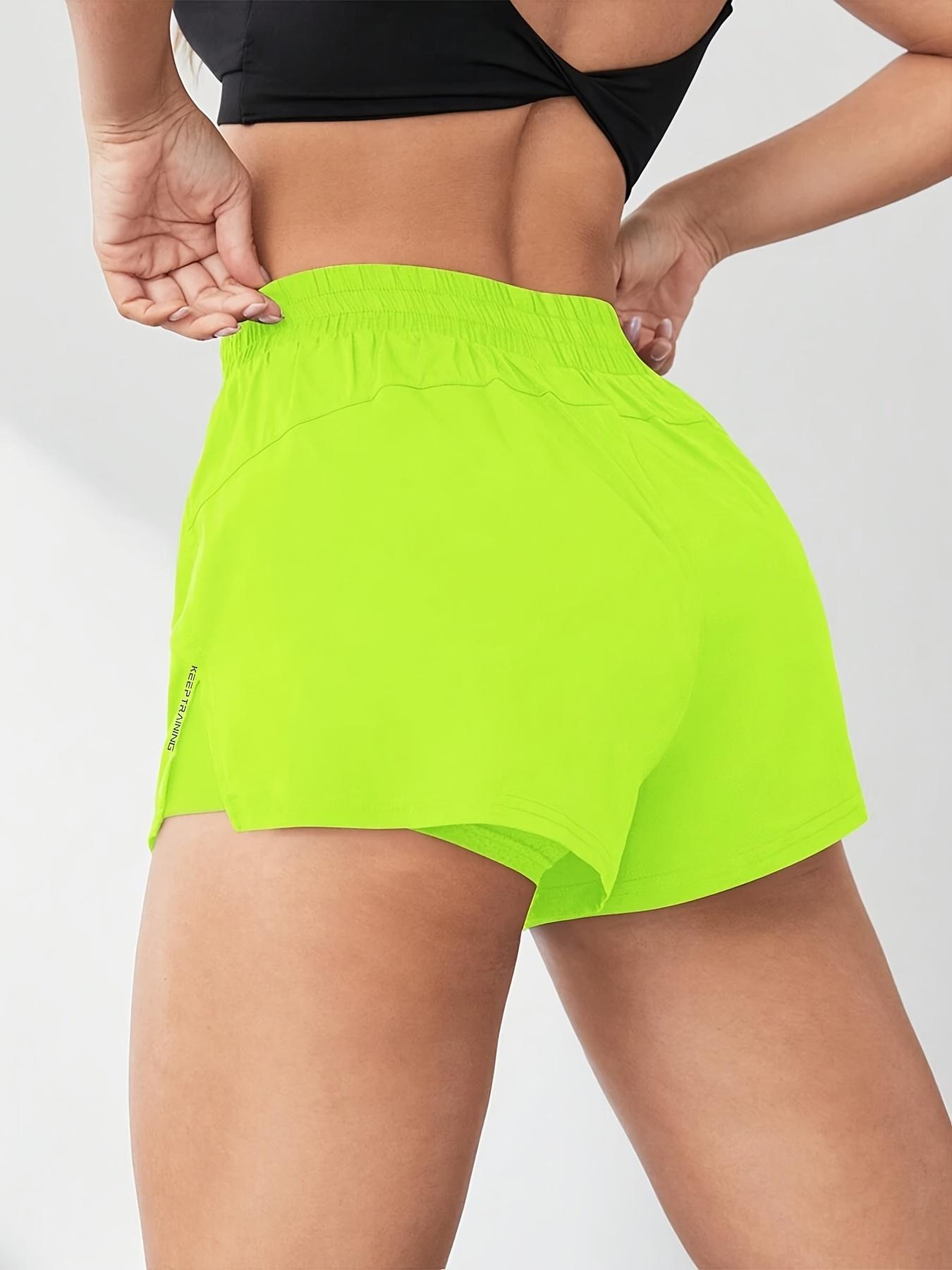 2026 New 2-in-1 Look Anti-See-Through Yoga Shorts Sports Shorts Running Fitness Tennis Casual Basic Athletic Pants for Women