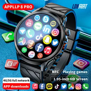 Hot TikTok Toy LOKMAT foreign trade version 1.85-inch 4G smart watch with independent Android system, SIM card phone watch, wifi