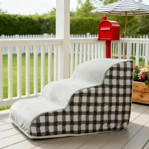 Non-slip Pet Walking Aid Stairs - Suitable for Small and Medium-sized Dogs, Cats, Sofas and Beds