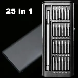 Precision Screwdriver Set 25 in 1, Small Magnetic Repair Tool Kit, Ideal for Laptop, iPhone, PC, Macbook, Tablet, Ps5