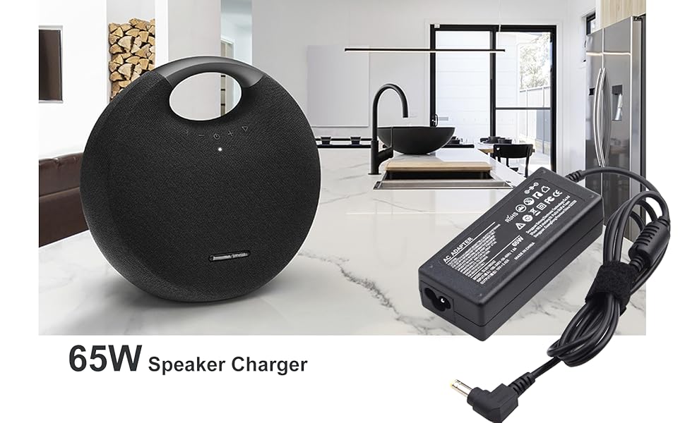 AC Adapter Power Supply Cord Replacement Accessories for JBL Extreme, Extreme 2, Boombox, Harman Kardon Onyx Studio 1-7, Aura Studio 1-2 Wireless Bluetooth Speakers