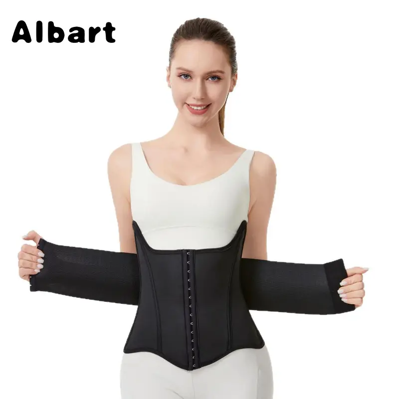 Women Double Compression Wrap Strap Waist Trainer Corset, Multi Row Adjustable Hooks Extra Stretch Reinforcement Band Tummy Control Waist Cincher, Strong Compression Fitness Waist Shaper For Hourglass Figure, Gym Workout, Postpartum Recovery & Daily Body
