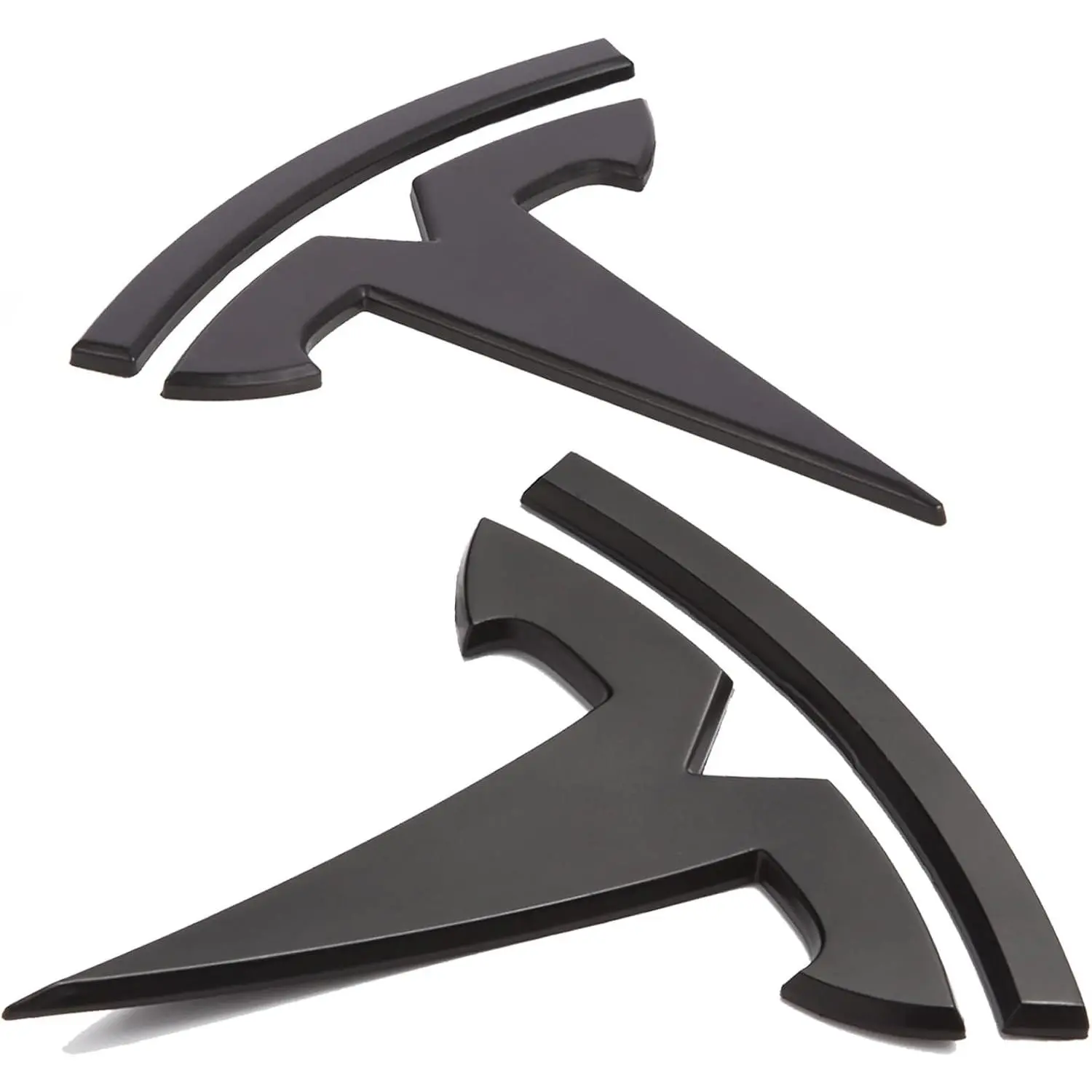 Model Y Accessories for Tesla Emblem Sticker 2PCS/Set 2024 2023 2022 2021 2020,Not for Model Y Juniper