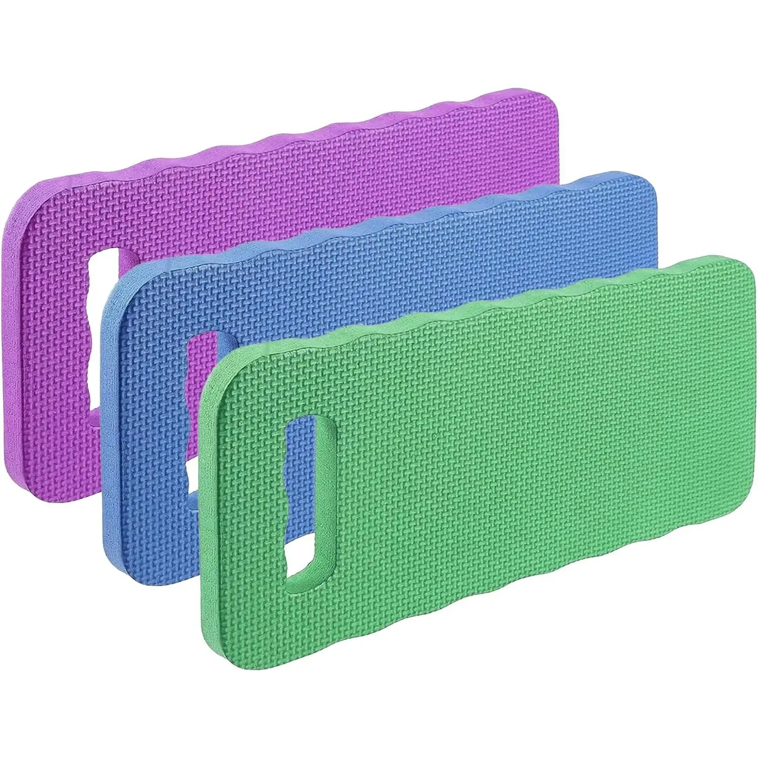 Smart Value Set of 3 Foam Kneeling Pads Perfect for Long Gardening Hours (3 Kneeling Pads Assorted Colors)