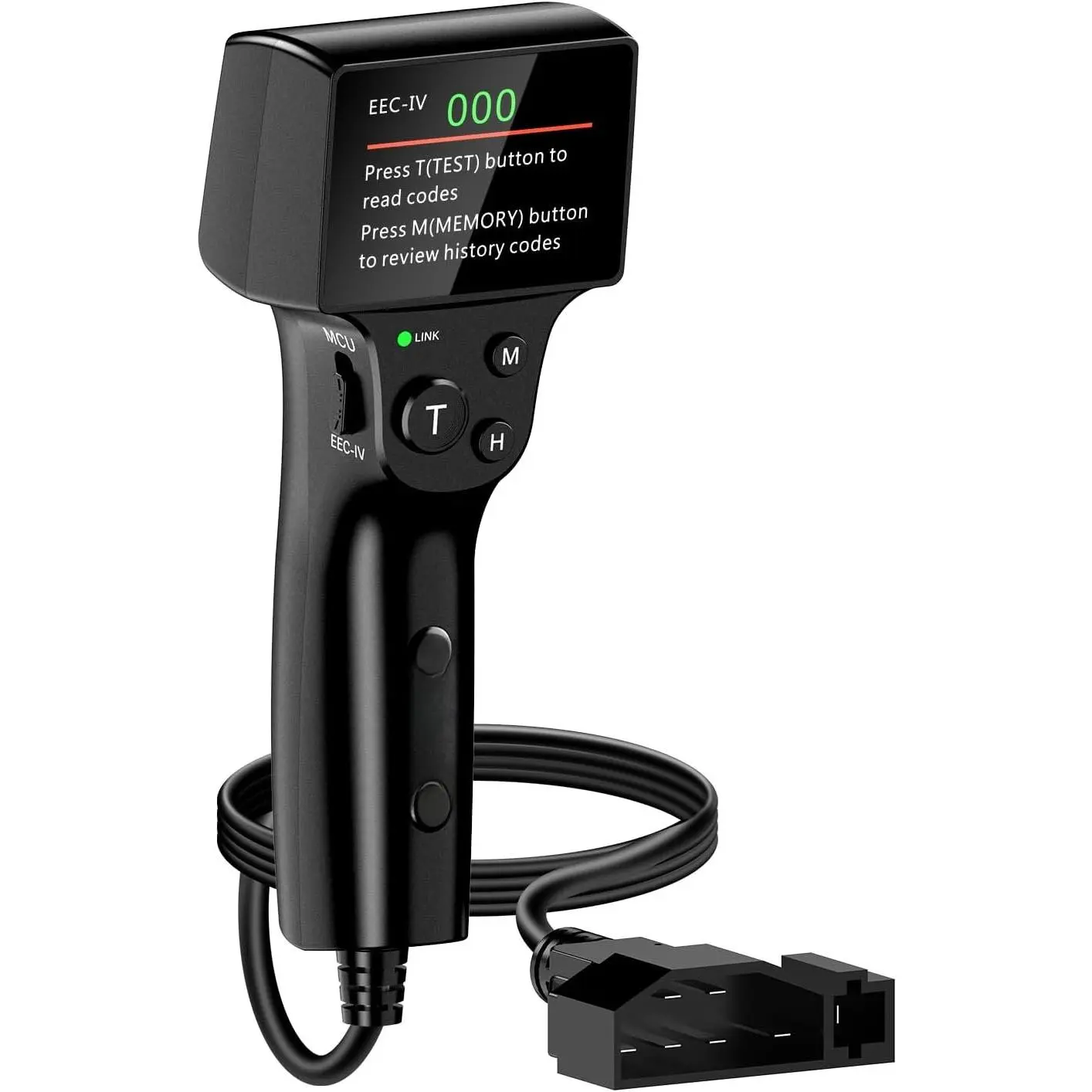 OBD1 Code Reader Compatible with  Lincoln, Mercury 1981-1995 | 2 in 1 Digital OBD 1 Scanner with -in Reinforced Pins, 9   OBD 1 Scan Tool