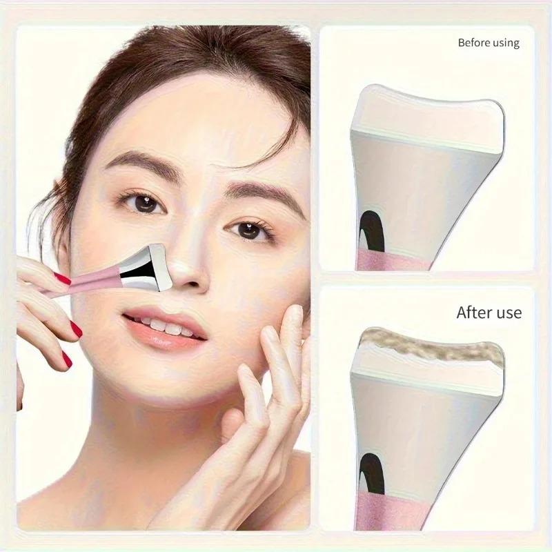Blackhead Removal Tool Facial Scraper Skin Scrubber Face Spatula for Deep Pore Cleansing Blackhead Remover Beauty Skin Care Tool Acne Stainless