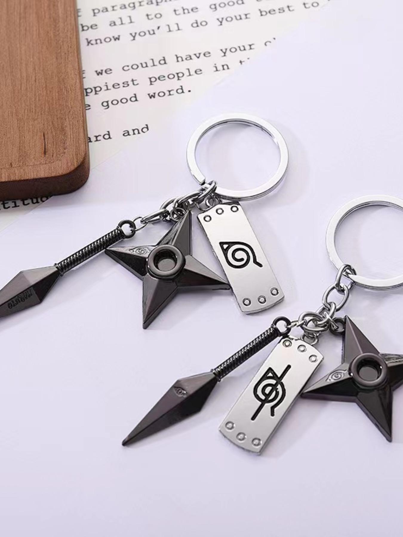 Anime Themed Keychain Set, Fashion Accessories for Men & Women, Trendy All-match & Exquisite Keychain for Birthday Gift, Charms