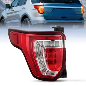 Nilight Taillight Assembly Compatible with 2016 2017 2018 2019 Ford Explorer Rear Lamp Replacement OE Style LED and halogen bulbs Driver Side