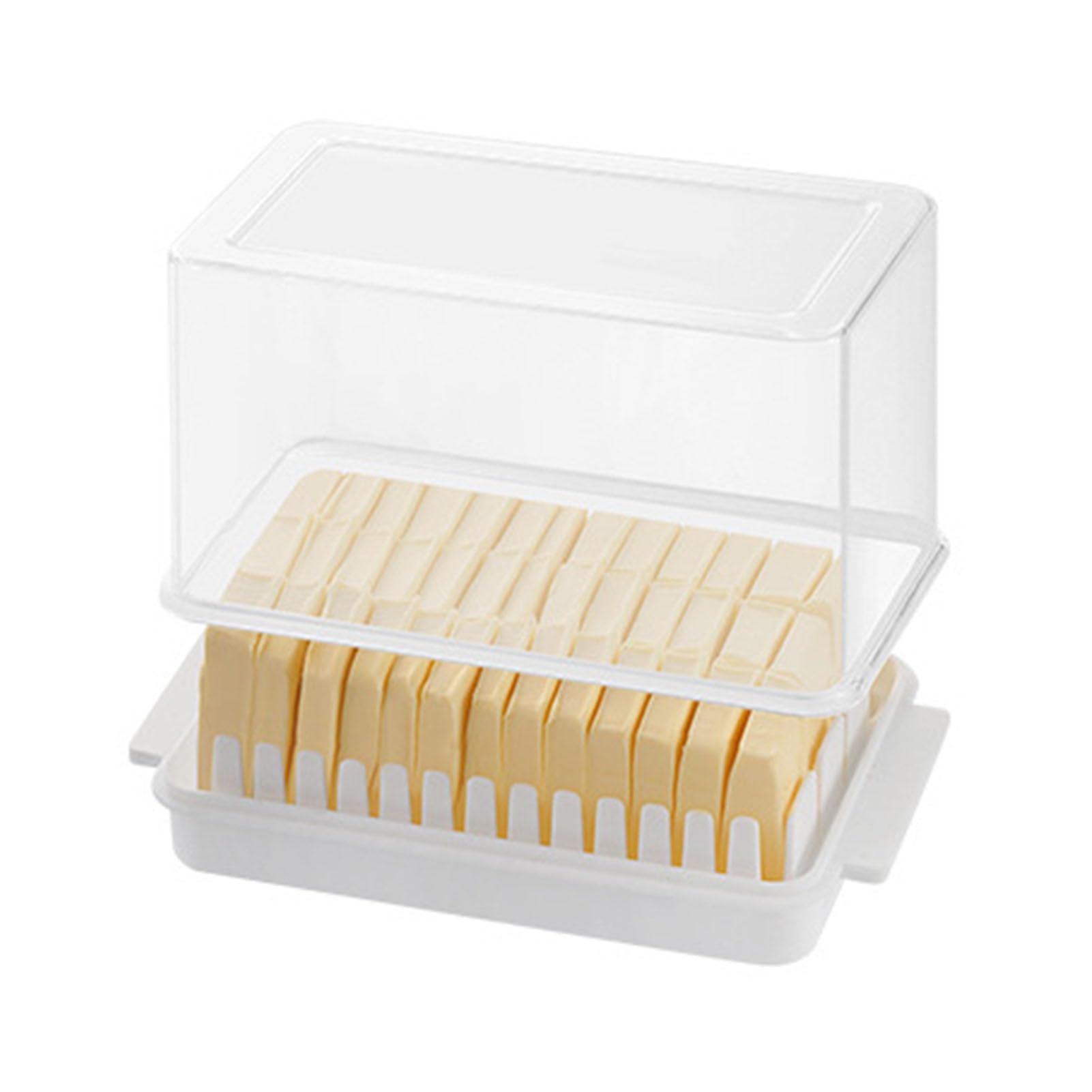 Butter Cutter Box, Butter & Cheese Container with Lid, Cheese Slice Storage Box, Refrigerator Food Container, Kitchen Supplies