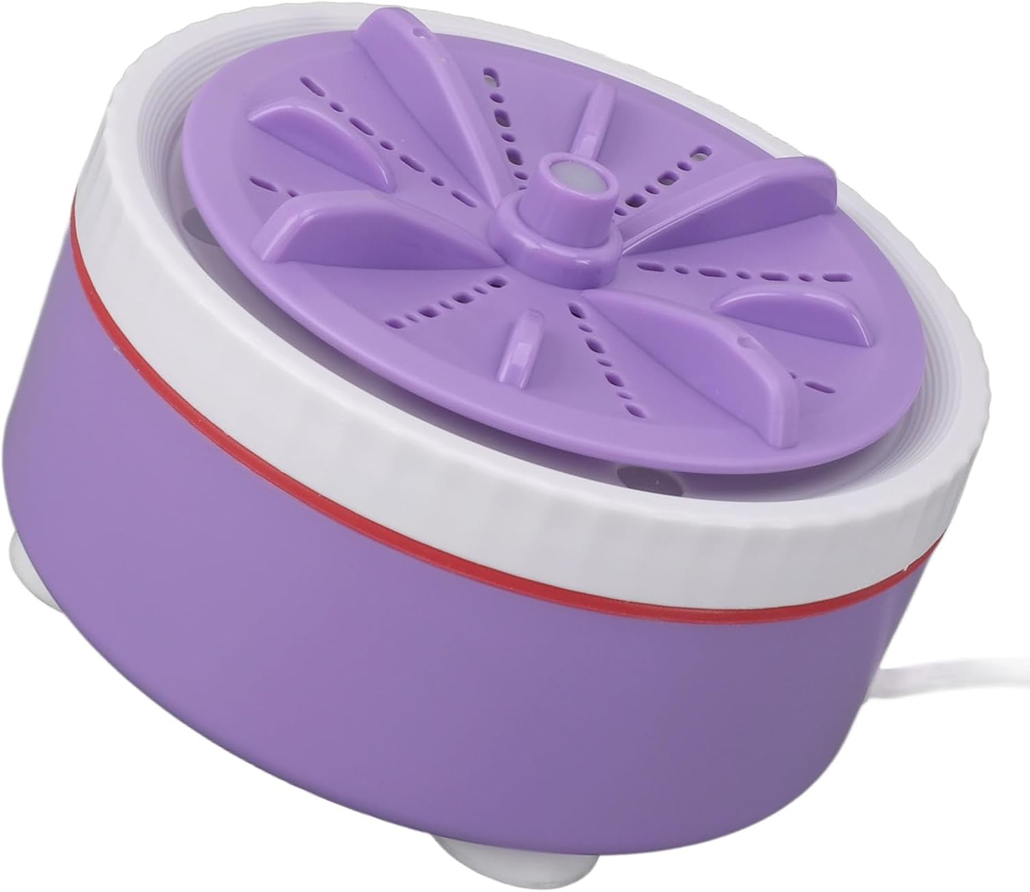 Portable Multifunction USB Powered Mini Dishwasher & Washing Machine with Adjustable Timer Purple