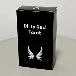 Dirty Tarot Deck 78 Pcs, Portable Fortune-Telling Game Cards, Brain Teaser Multi-Player Game, Easter Christmas Halloween Gift
