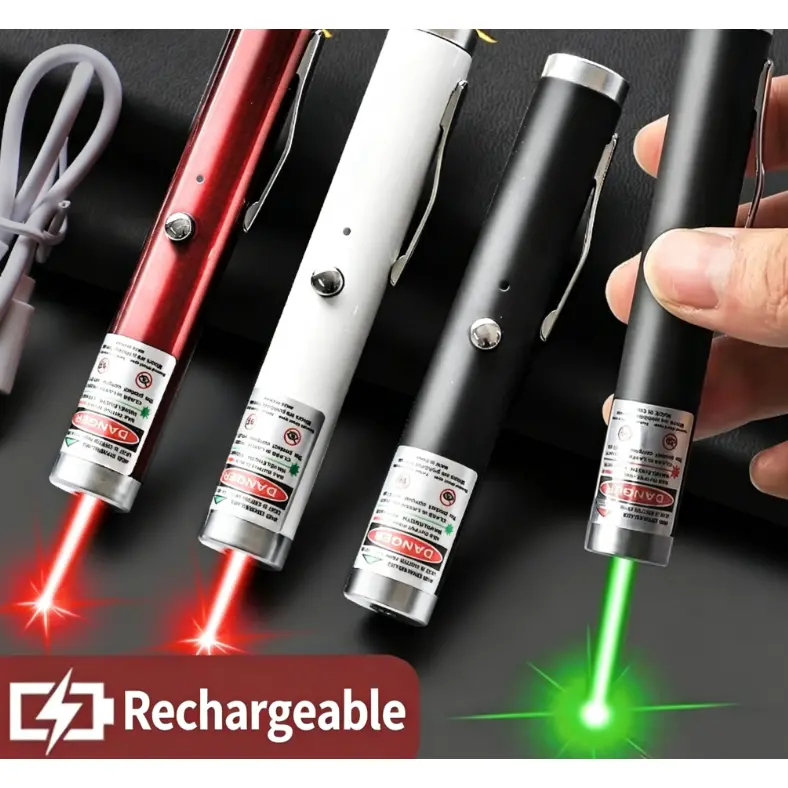 Green Laser Pointer Flashlight Aurora Star Light Long Range Strong Beam For Sand Table Sales Office Presentation Teaching