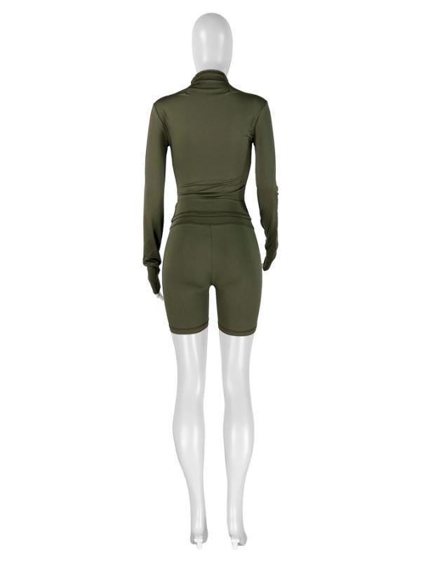 New2 piece sets women  Streetwear Lady Sports Tracksuit Set Lady Streetwear Shorts Outfit Set Sexy Women Two Pieces Club Macthing Top+Shorts colorblock print tee yoga clothes