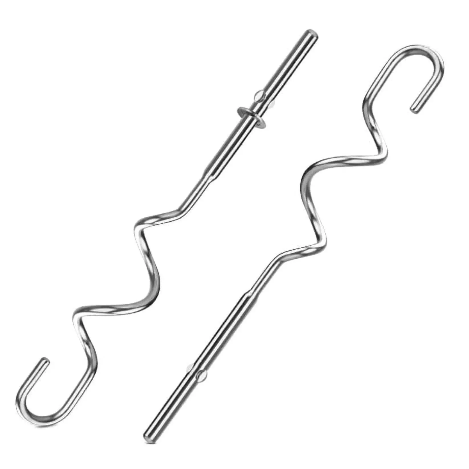 Stainless Steel Dough Hook Attachment Compatible with KitchenAid Hand Mixer