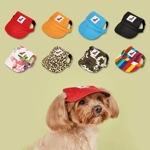 Stay Cool and Stylish: Camo Baseball Cap for Your Dog This Summer!
