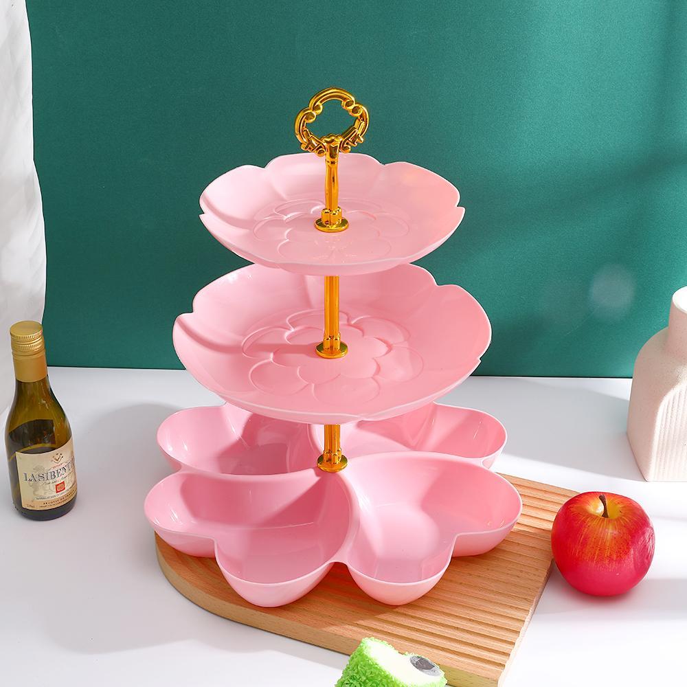 Multi-layer Dessert Display Stand, Fruit Cake Display Stand, Party Dessert Display Rack, Home Organizer for Living Room Kitchen Party, Ornaments