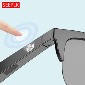 Touch Control Wireless Sunglasses, HiFi Sound & HD Lens Glasses, Multifunctional Bluetooth-compatible Smart Glasses, Electronic Audio & Video Product, Wearable Smart Glasses, Wireless Audio Eyewear