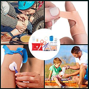 Survival Kits, Survival Gear and Equipment 116-in-1, Emergency Kit with First Aid Kit, Tactical Pen, Fishing Kit, Headlamp for Camping, Hiking, Hunting, Gift for Mens