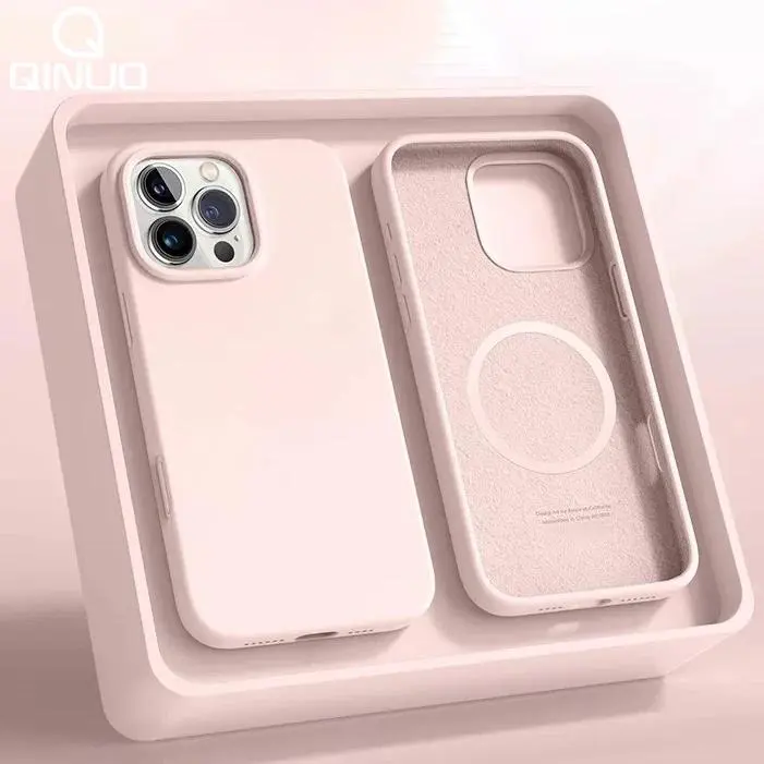MagSafe Wireless Charging iPhone Case with Candy Liquid Magnetic Design, Soft TPU Silicone Cover, 3D Shockproof Protection for iPhone 17,16,15 Plus,14,13,12,11 Pro Max, Vintage Black Cat Contrast Bowknot Lotus Pattern Phone Accessories